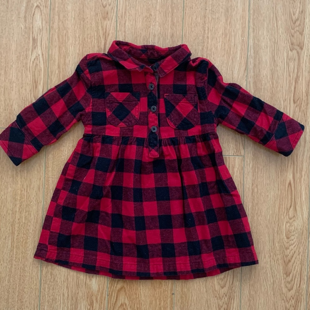Plaid Baby Dress